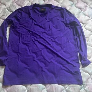 Jordan Purple Long Sleeve Tee